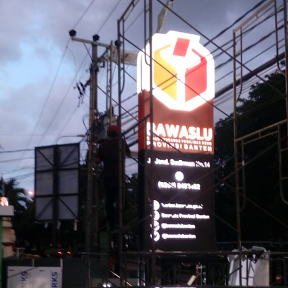Plyon Sign BAWASLU