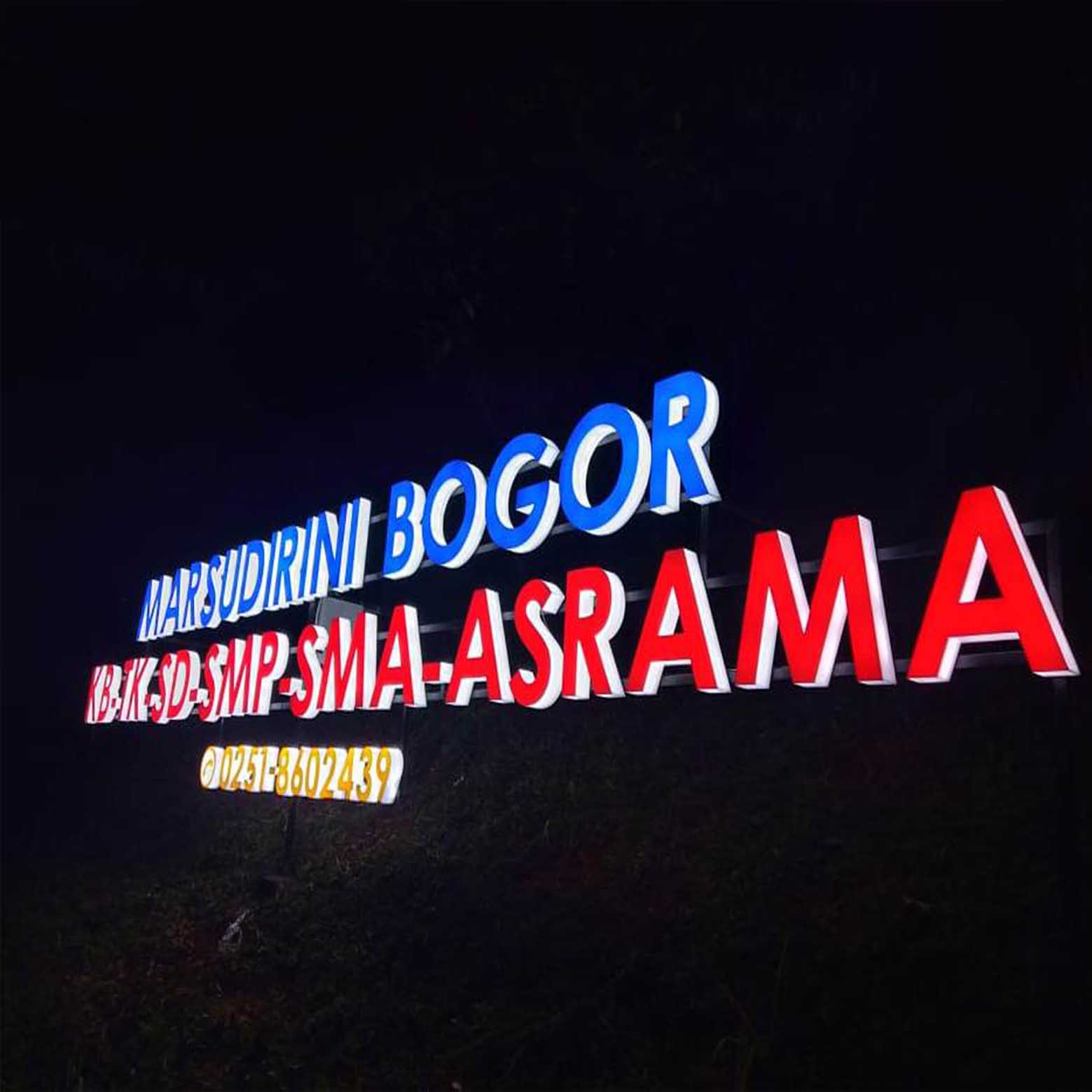 Letter Sekolahan