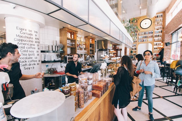 Digital Signage Coffee Shop