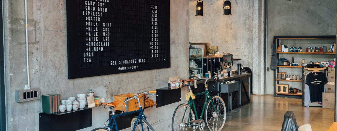 Contoh Signage Coffee Shop