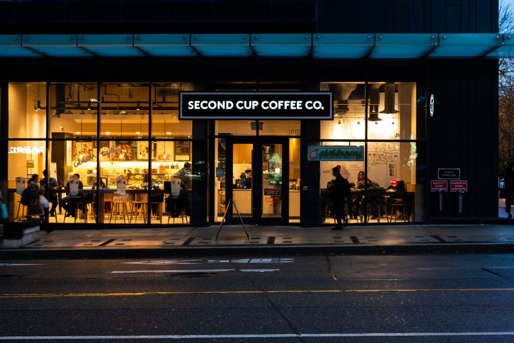 Digital Signage Coffee Shop