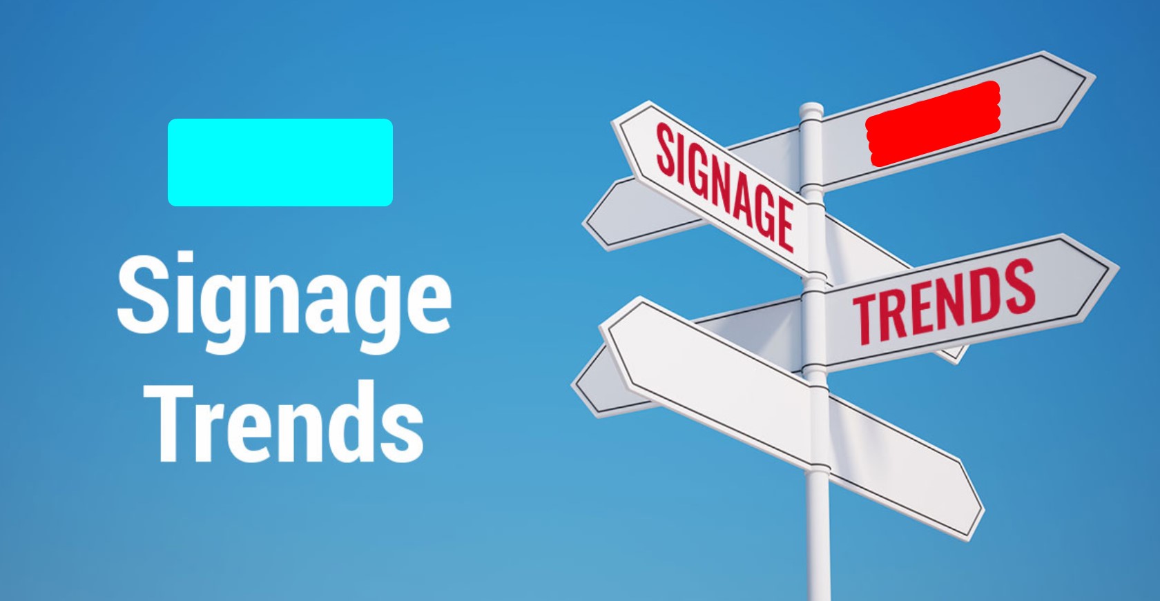 Tren Signage Terkini dan Inspirasi Desain yang Kreatif