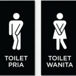 Sign Akrilik di Toilet: Pentingnya Informasi yang Jelas