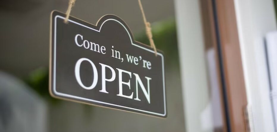 Open Sign Cafe Design Akrilik untuk Menarik Pengunjung Baru