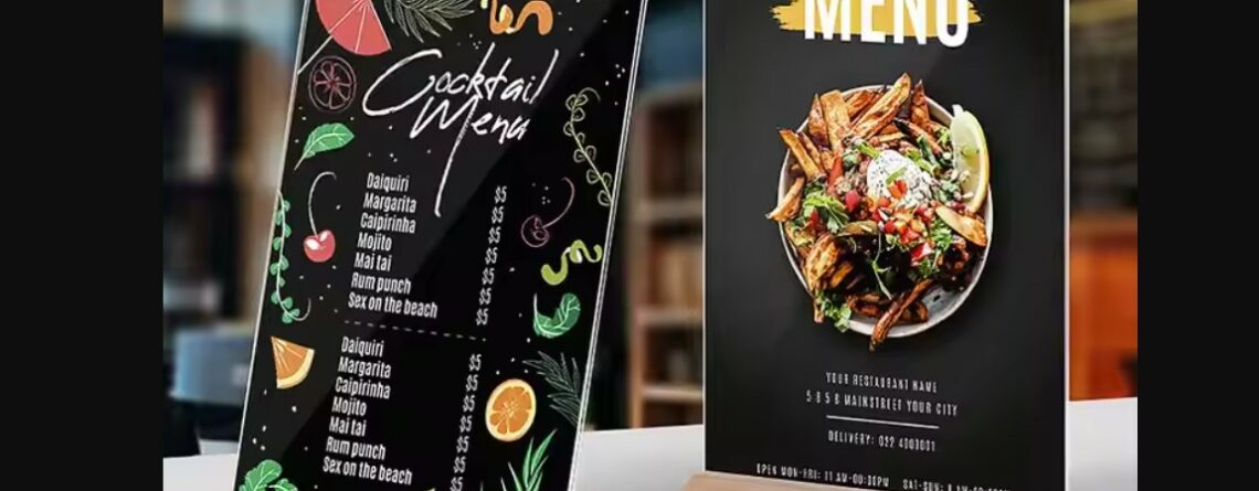 Macam Sign Akrilik Berdiri untuk Memperindah Ruangan Anda